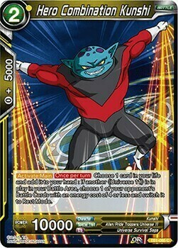 Hero Combination Kunshi Card Front