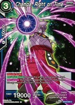 Champa, Right on Time Card Front