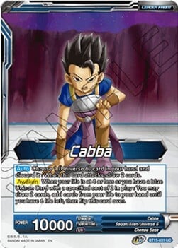 Cabba // SS Cabba, Proud Volley Card Front