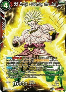 SS Broly, Finishing the Job Card Front