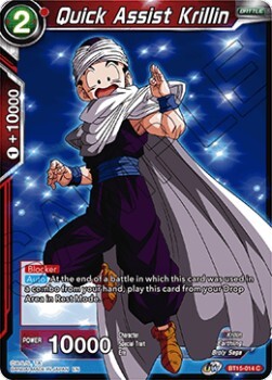 Quick Assist Krillin Card Front