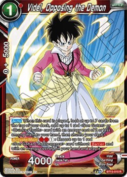Videl, Opposing the Demon Card Front