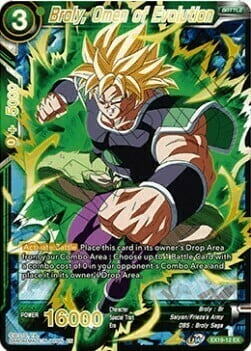 Broly, Omen of Evolution Card Front