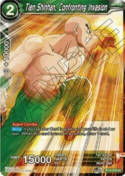 Tien Shinhan, Confronting Invasion Card Front