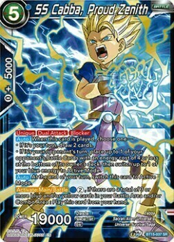 SS Cabba, Proud Zenith Card Front