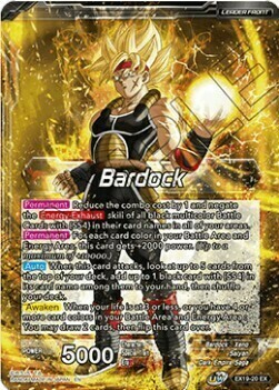Bardock // SS4 Bardock, Prismatic Striker Card Front