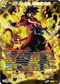SS4 Son Goku, Prismatic Aegis Card Front