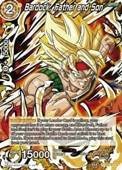 Bardock, Father and Son Card Front