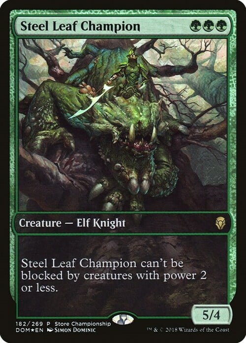 Steel Leaf Champion Card Front