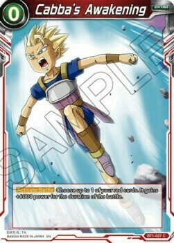 Cabba's Awakening Card Front