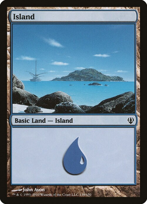 Island Card Front