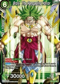 Broly, The Rampaging Horror Card Front