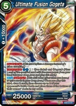 Ultimate Fusion Gogeta Card Front