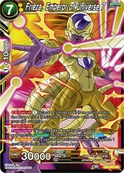 Frieza, Emperor of Universe 7 Card Front