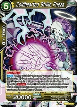 Coldhearted Strike Frieza Card Front
