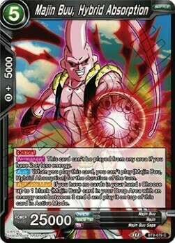 Majin Buu, Hybrid Absorption Card Front