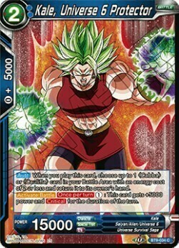Kale, Universe 6 Protector Card Front