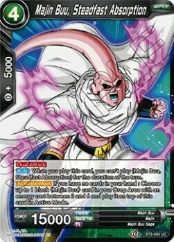 Majin Buu, Steadfast Absorption Card Front