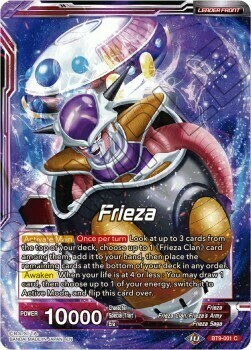 Frieza // Frieza, the Planet Wrecker Card Front