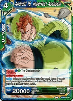 Android 16, Imperfect Assassin Card Front