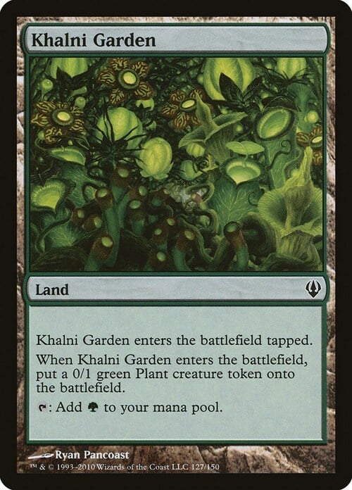 Khalni Garden Card Front
