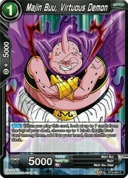 Majin Buu, Virtuous Demon Card Front