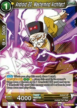 Android 20, Mastermind Architect Card Front