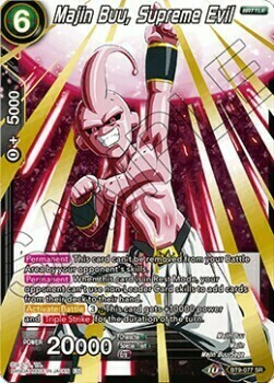 Majin Buu, Supreme Evil Card Front
