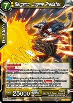 Bergamo, Lupine Predator Card Front