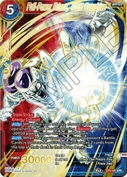 Full-Power Frieza, 100% Overdrive Card Front