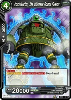 Koichiarator, the Ultimate Robot Fusion Card Front