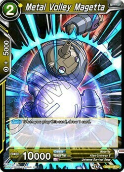 Metal Volley Magetta Card Front