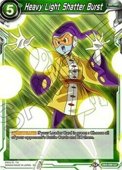Heavy Light Shatter Burst Card Front