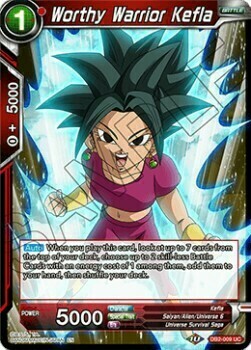 Worthy Warrior Kefla Card Front