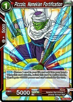 Piccolo, Namekian Fortification Card Front