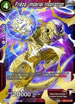 Frieza, Imperial Inspiration Card Front