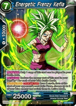 Energetic Frenzy Kefla Card Front