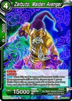 Zarbuto, Maiden Avenger Card Front