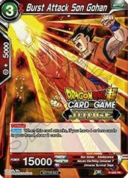 Burst Attack Son Gohan Card Front