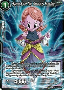 Supreme Kai of Time, Guardian of Spacetime Card Front