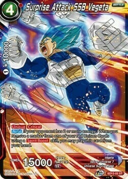 Surprise Attack SSB Vegeta Card Front