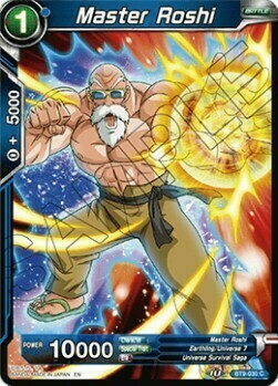 Master Roshi Card Front