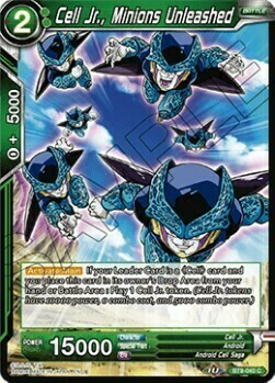 Cell Jr., Minions Unleashed Card Front