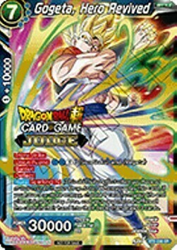 Gogeta, Hero Revived Card Front