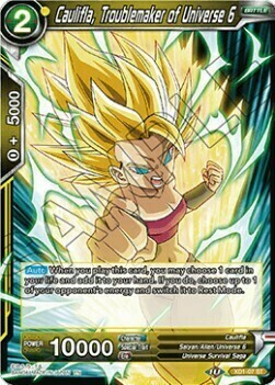 Caulifla, Troublemaker of Universe 6 Card Front