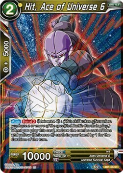 Hit, Ace of Universe 6 Card Front