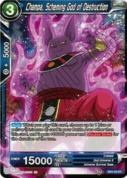 Champa, Scheming God of Destruction Card Front