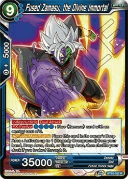 Fused Zamasu, the Divine Immortal Card Front