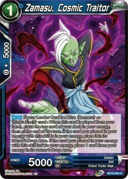 Zamasu, Cosmic Traitor Card Front