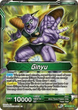 Ginyu // Ginyu, New Leader of the Force Card Front